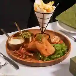 London Fish 'N' Chips from Terraza Seafood Symphony menu